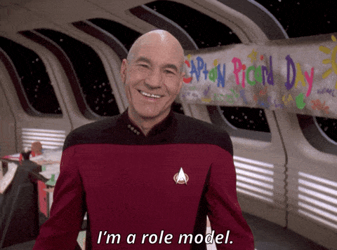 Jean Luke Picard as a Role Model